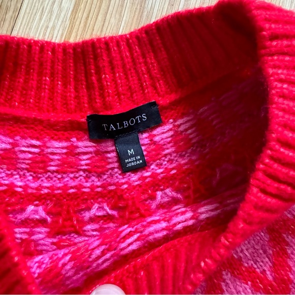 Talbots fair isle crewneck sweater - Picture 5 of 9